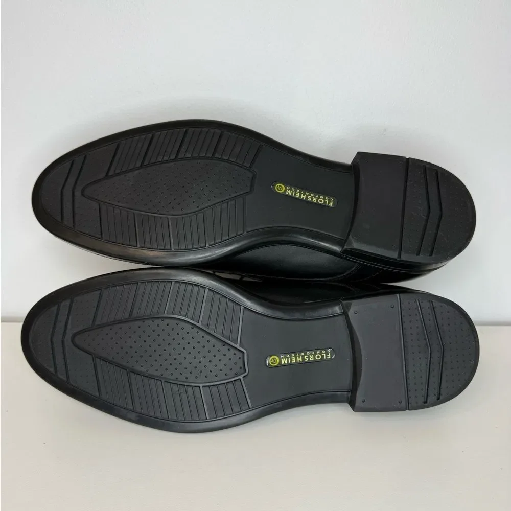 Florsheim black leather
